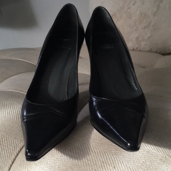 Stuart Weitzman Shoes - Stuart Weitzman Leather Pumps